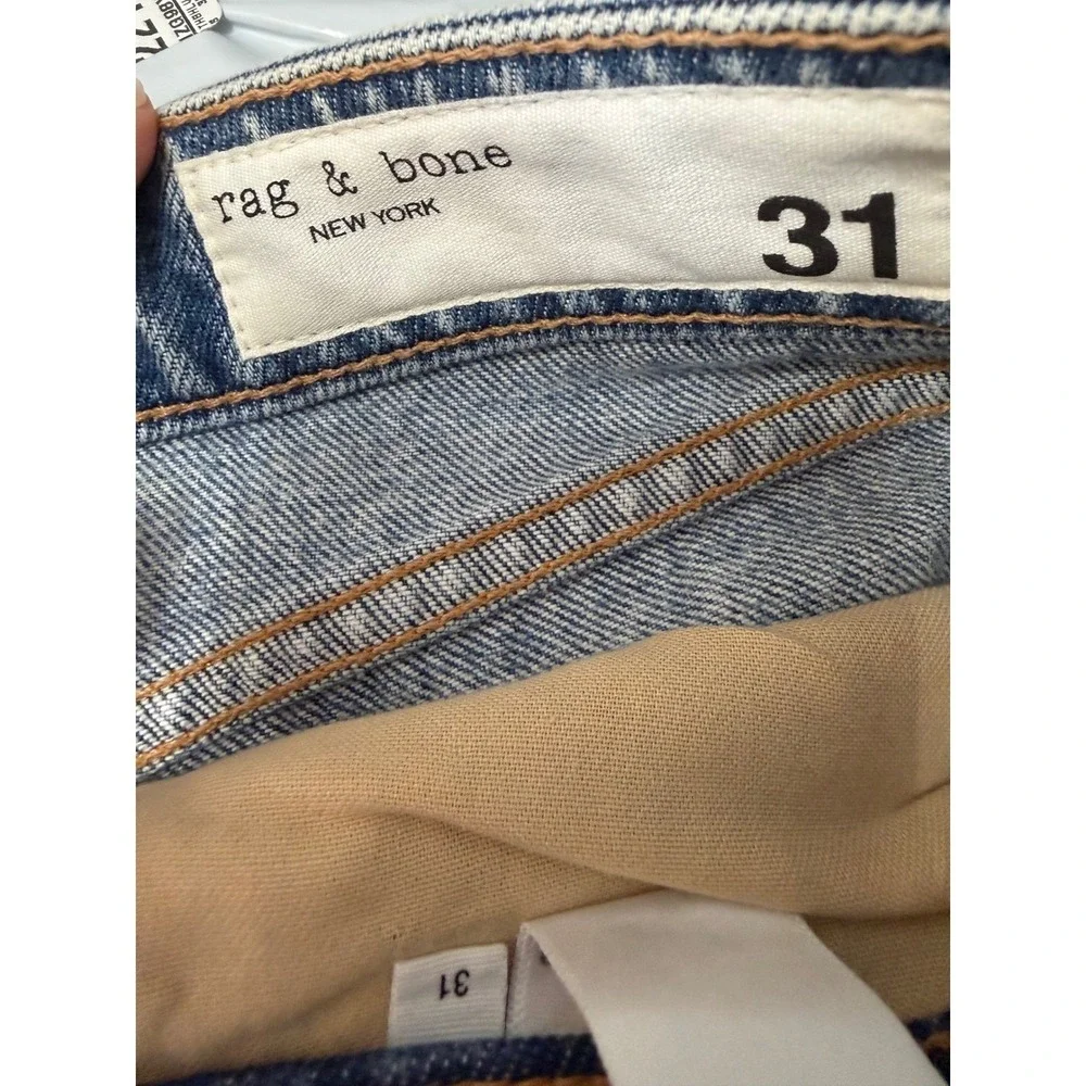 Rag & Bone Dre Denim Shorts‎ 31 Low Rise Cutoff Distressed Button Fly NWT